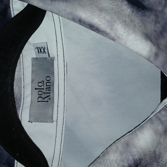 Polo Mano Mens Tie & Dye Short sleeve button-down shirt | Size: XXL - Picture 5 of 5